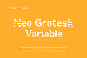 Neo Grotesk Variable, a Slab Serif Font by Wow Magic