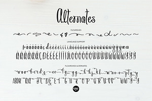 VALENTINA BRUSH Thin Script Font