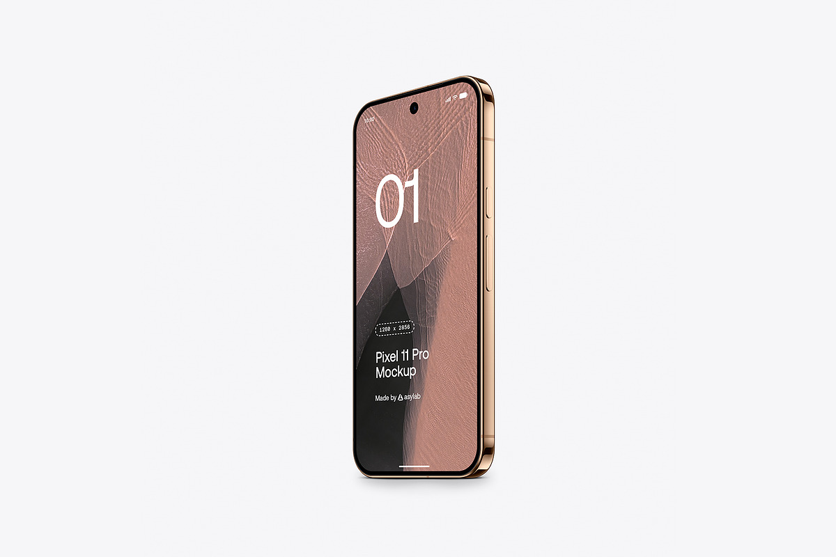 Google Pixel 11 Pro Mockups, an Android Mockup by Asylab (Photo 41 of 62)