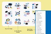 AI Website Illustrations, a Technology Illustration by Somewhat Brilliant (Thumbnail 5 of 6)