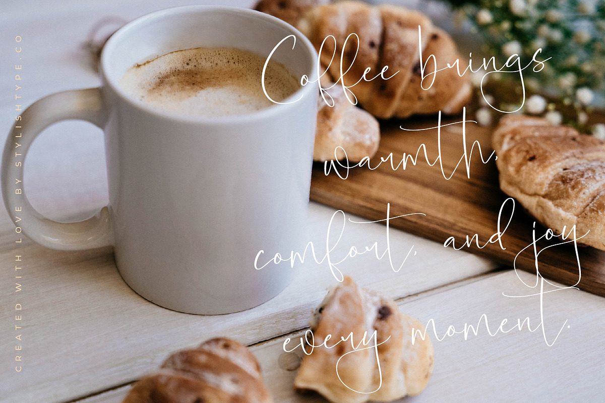 Blooming Stockholm Modern Script, a Script Font by stylishtype.co (Photo 9 of 20)