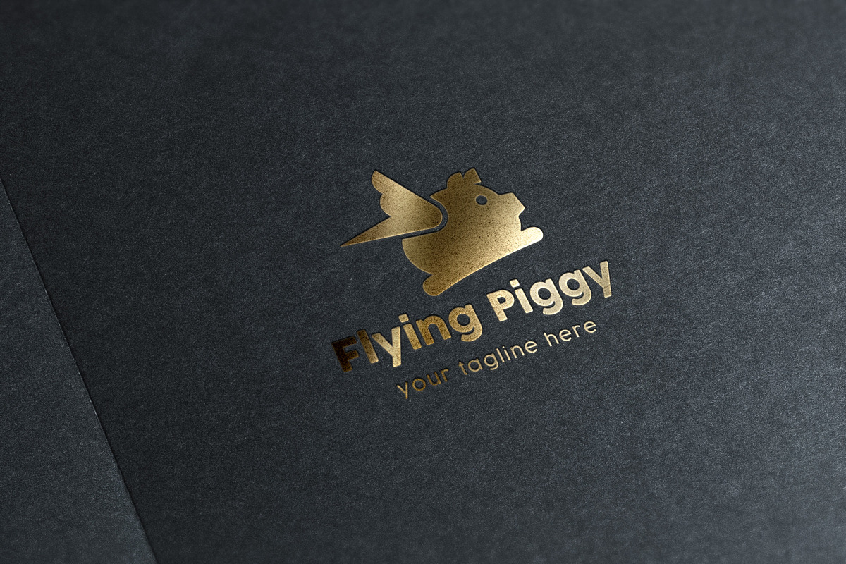 Flying Piggy Logo, a Branding & Logo Template by GladicMonster (Photo 9 of 13)