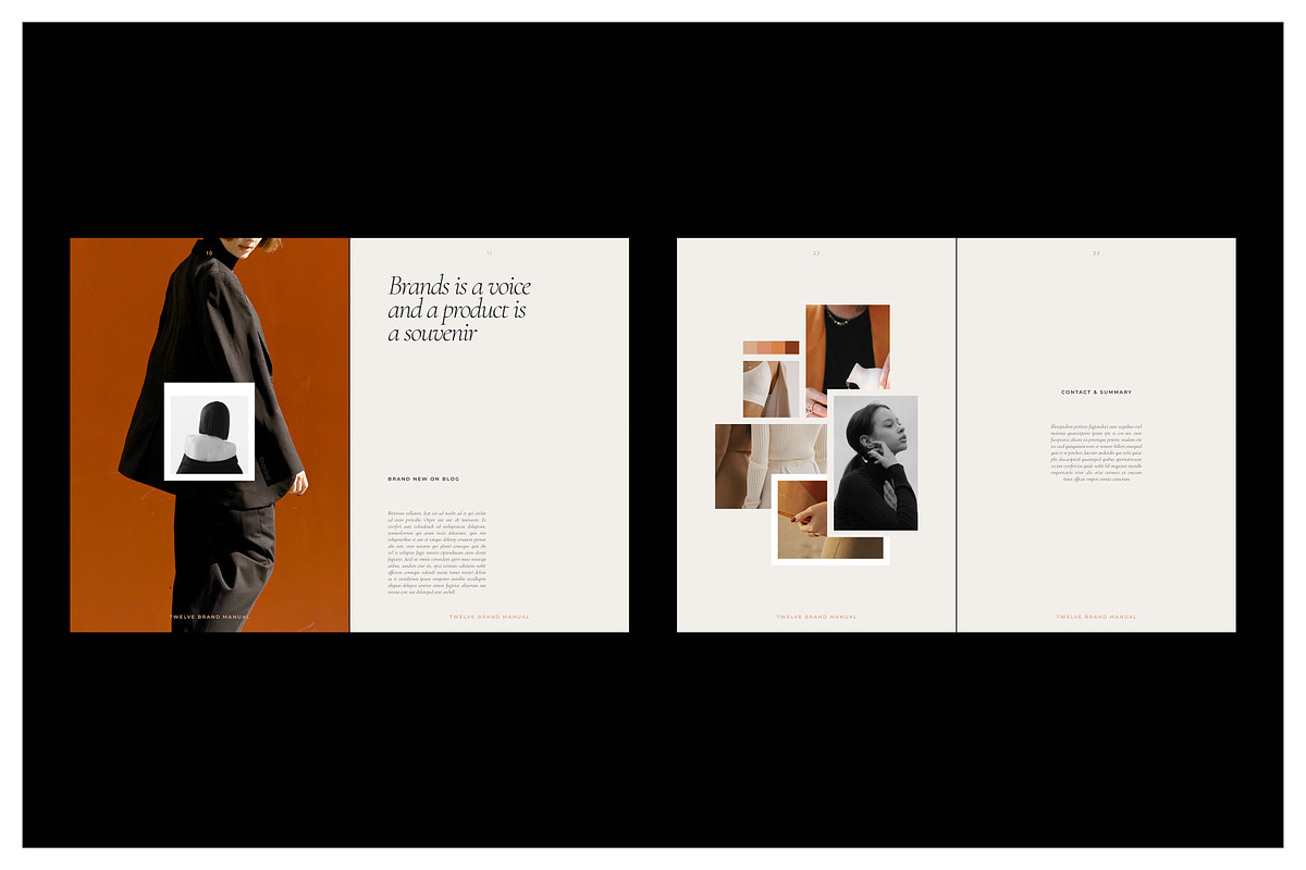 TWELVE Brand Book Guidelines, a Magazine Template by Arif Tri Ananta (Photo 5 of 14)
