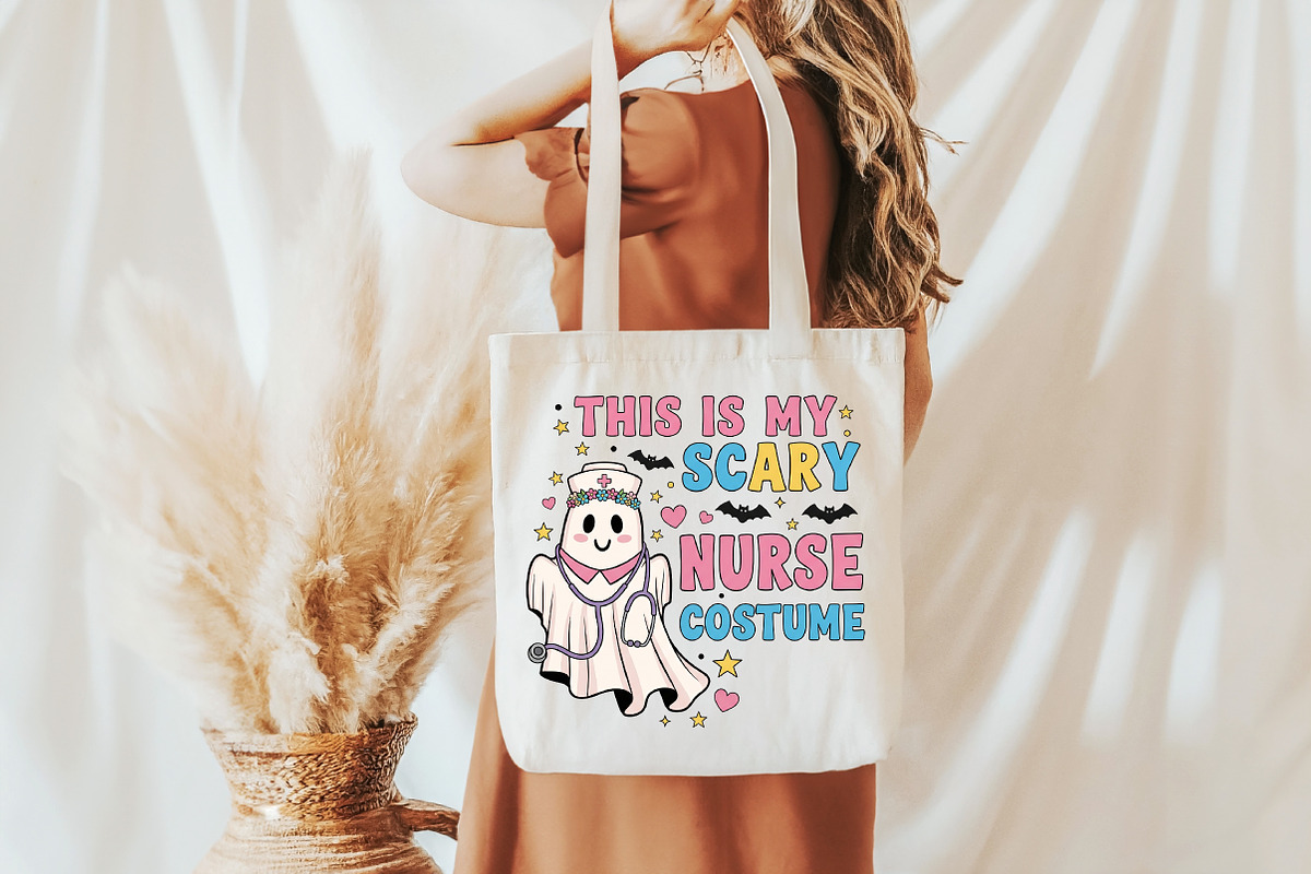 This is My Scary Nurse Costume PNG, an Illustration by Libby Wishes (Photo 3 of 6)