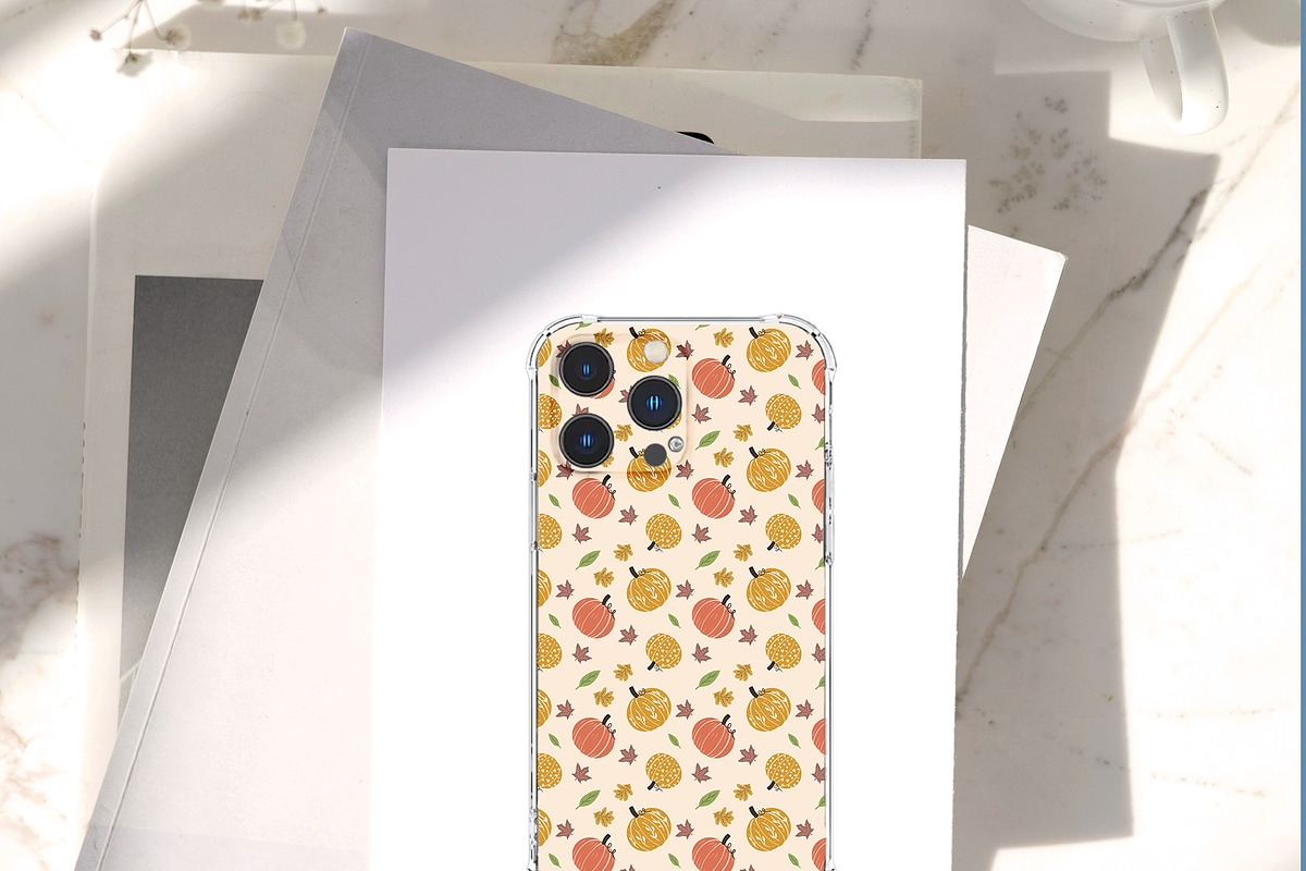 Boho Pumpkin Seamless Pattern, a Pattern Graphic by tchastudio (Photo 8 of 11)