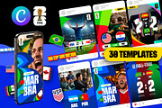 World Cup 2026 Canva Graphics Pack, a Sport Illustration by Lunarts Studio (Thumbnail 1 of 7)