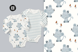 Sailor Mice Pattern Collection