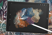 Inky Abstract Procreate Brushes, a Brush Add-On by AJ Brushes (Thumbnail 2 of 12)