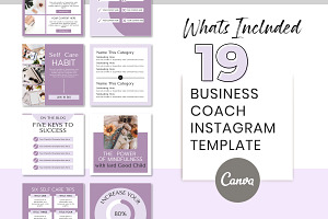 Life Coach Templates Canva Coachin