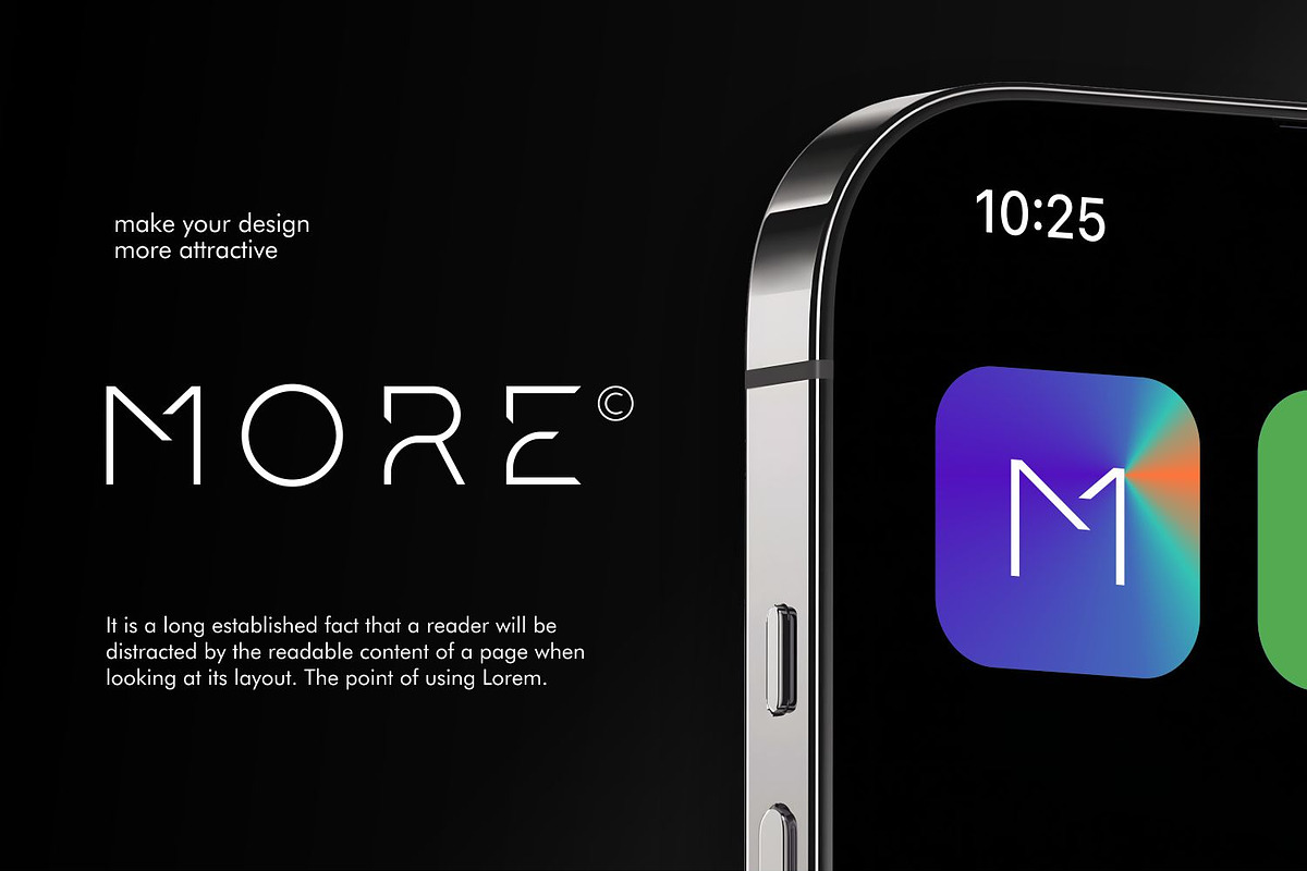 MIRACLE Sleek Futuristic Techno Font, a Sans Serif Font by WhymoreArt (Photo 2 of 10)