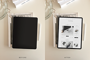 IPad Pro Photo Mockups, an iPad Mockup by Katsia Liat (Jazwinska) (Thumbnail 3 of 8)