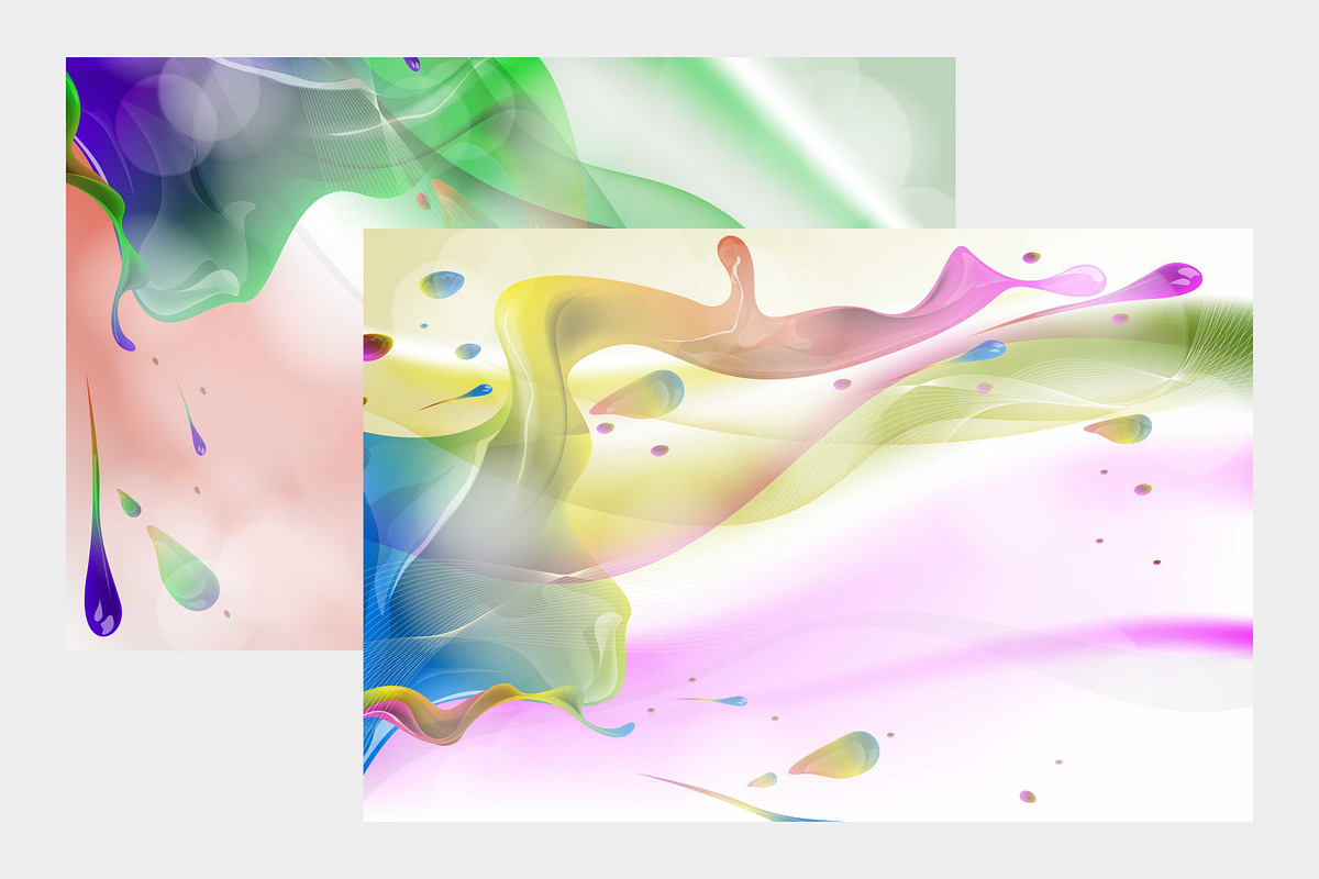 gradient smooth colorful watercolor, a Background Graphic by AAN Seamless Shop