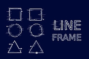 New Abstract Line Frames, an Illustration by azhartz (Thumbnail 3 of 3)