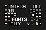 Montech P18, a Sans Serif Font by OWL KING (Thumbnail 3 of 7)