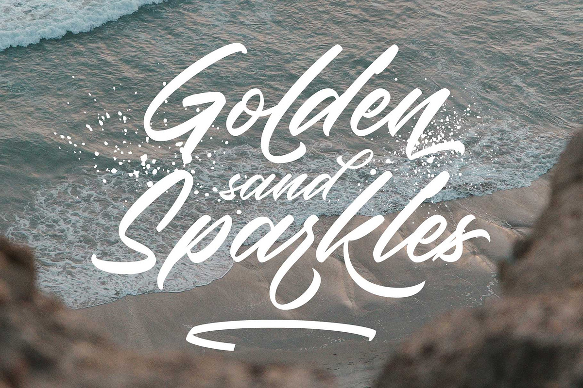 Rainylock - Handwritten Script, a Script Font by Arterfak Project (Photo 6 of 13)