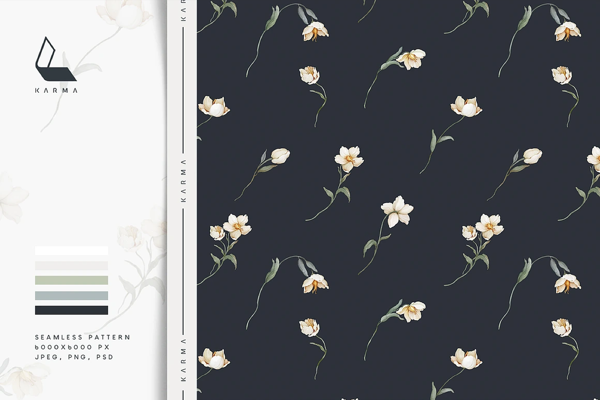 Bloom Poetry – 8 in 1 Luxury Floral, an Illustration by Karma (Photo 43 of 66)