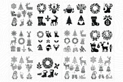 1100 Christmas winter EPS collection, a Decorative Illustration by Sofia's Fashion (Thumbnail 4 of 9)