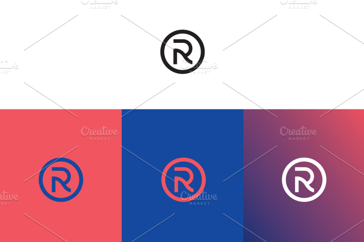 R Letter Logo, a Branding & Logo Template by Urazovsky Design