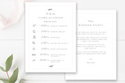 Printable Wedding Schedule, an Invitation Template by By Stephanie Design (Thumbnail 3 of 3)