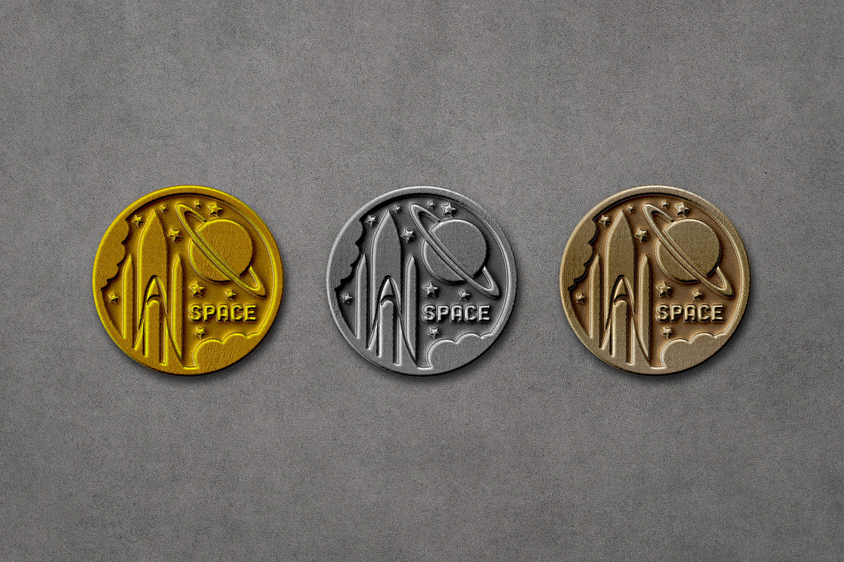 Metallic Pin Badges Mockup, a Product Mockup by pixelbuddha.net (Photo 2 of 6)