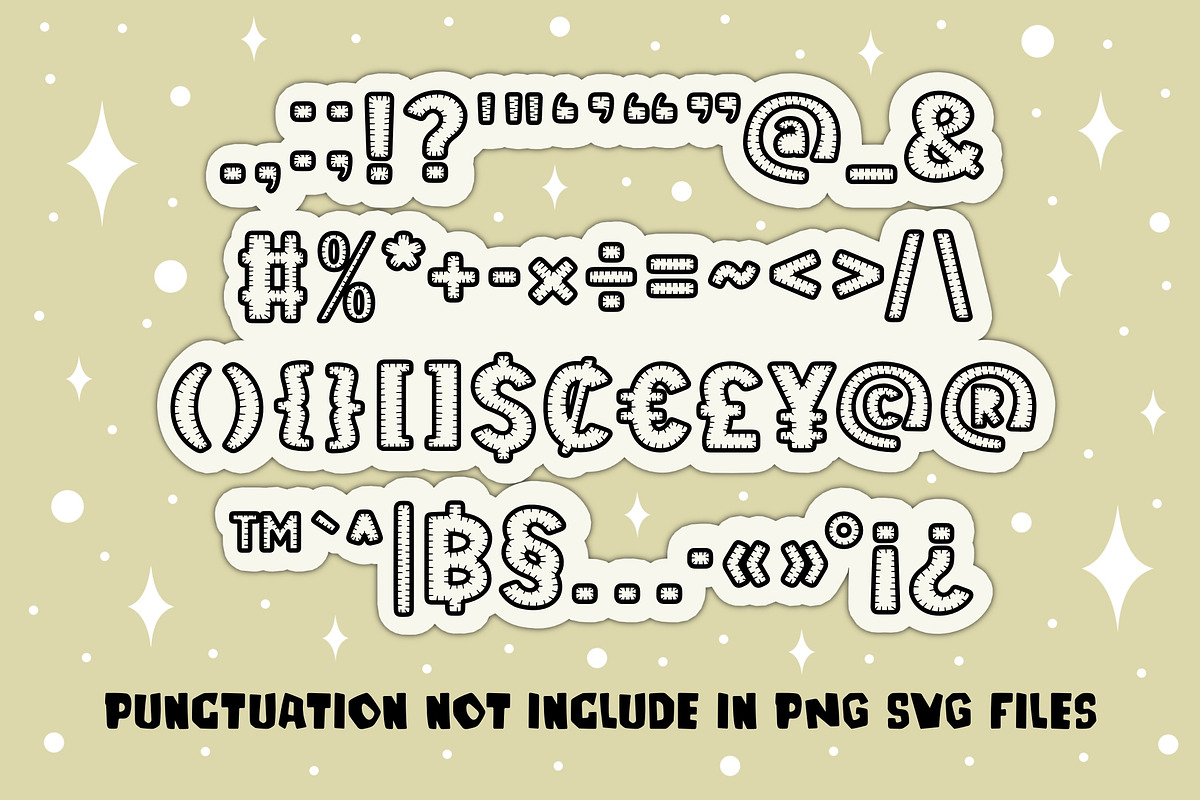 Bronya Sewy OTF PNG SVG, a Symbol Font by DREAMs Soul G. (Photo 3 of 4)