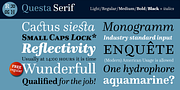 Questa, a Serif Font by The Questa Project (Thumbnail 1 of 4)