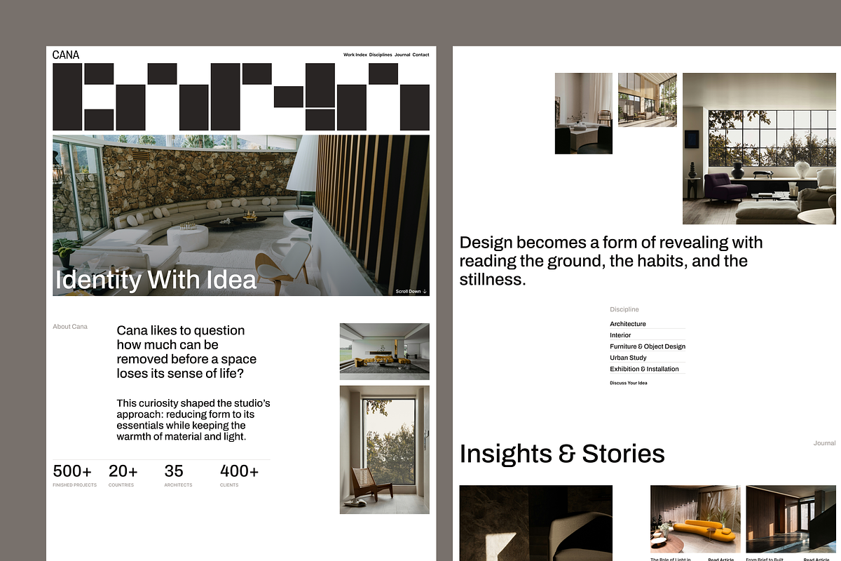 Architecture Figma Template, an UI Kit Template by Rozepaars Design (Photo 2 of 5)
