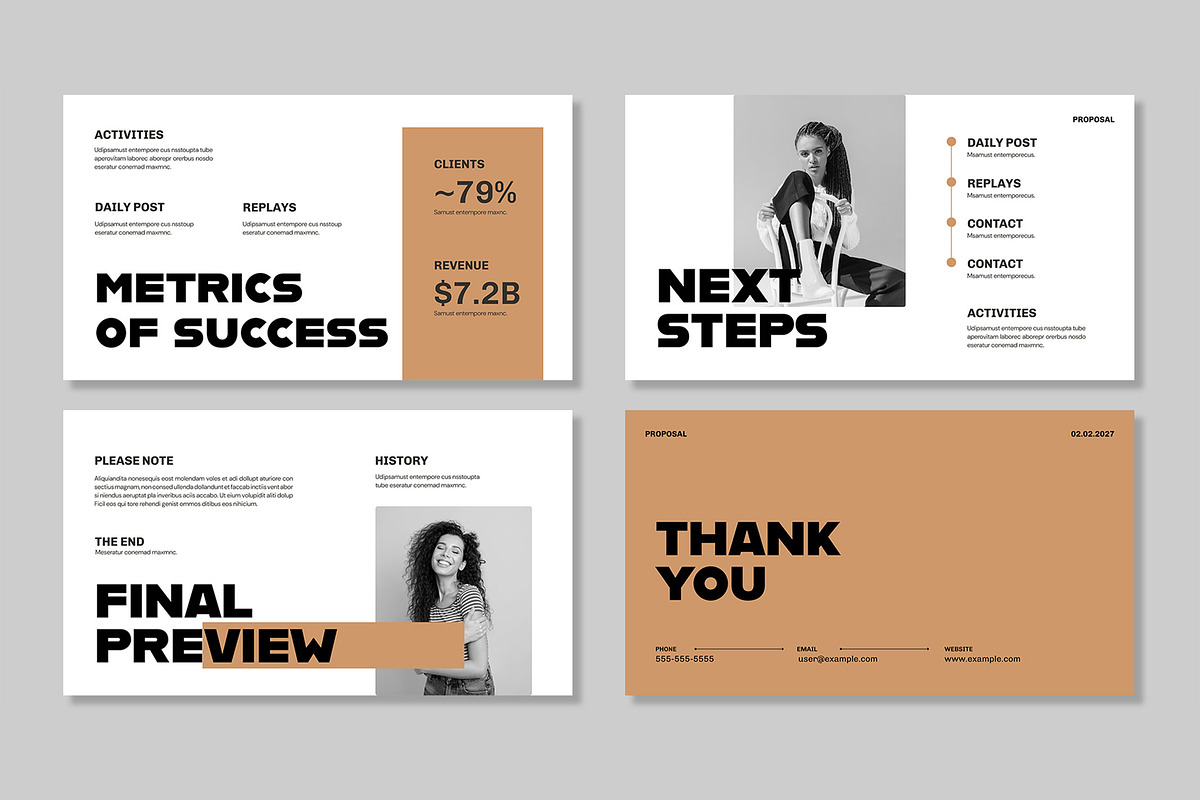 Brand Proposal Presentation Template, a Presentation Template by Mighty-Slide (Photo 6 of 6)