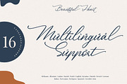 Beautiful Heart Font, a Script Font by Garisman Std (Thumbnail 15 of 16)