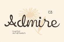 CS Admire – Script Font