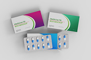 Medicine Pill Box Mockup - 8 views, a Packaging Mockup by Illusiongraphic (Thumbnail 6 of 25)