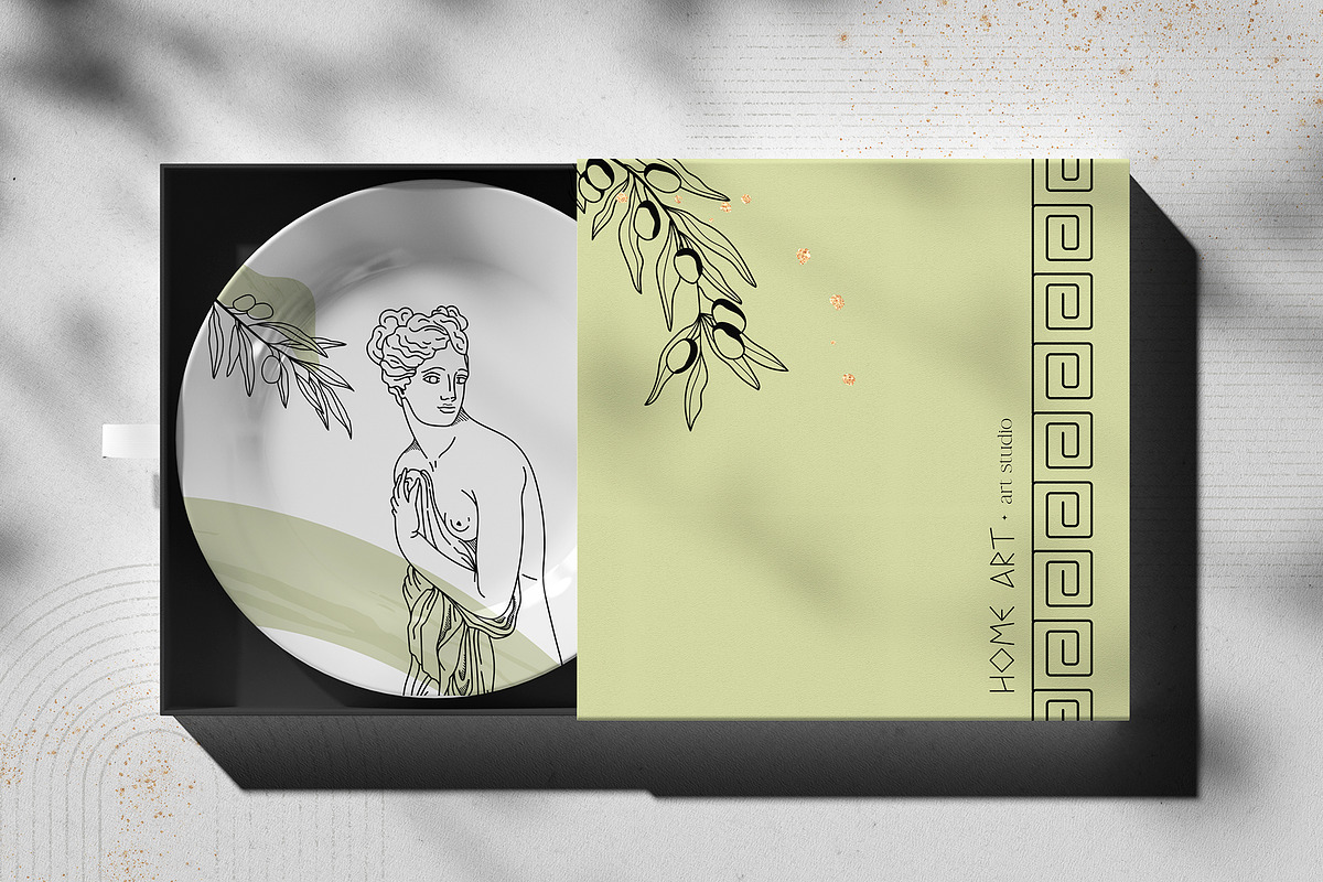 Antique greek beauty - designs kit, a Person Illustration by My Space Garden (Photo 18 of 19)
