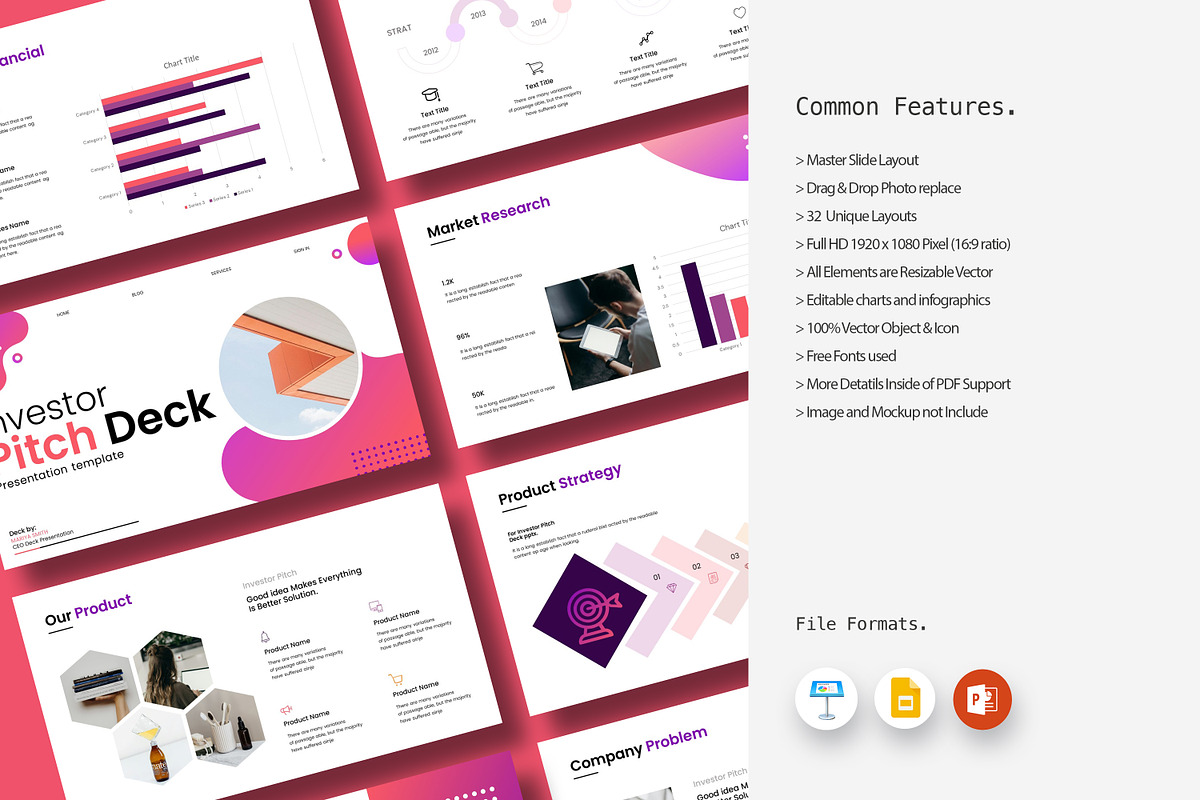 Investor Pitch Deck Presentation, a Presentation Template by CreativexGenius (Photo 7 of 10)
