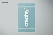 Bath Towel Mockup Set, a Household Mockup by creatsy2 (Thumbnail 9 of 11)
