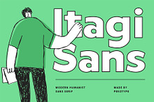 Itagi Sans - Modern Humanist Font