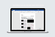 Newsletter | MS Word & Indesign, a Marketing Template by obayes (Thumbnail 4 of 4)