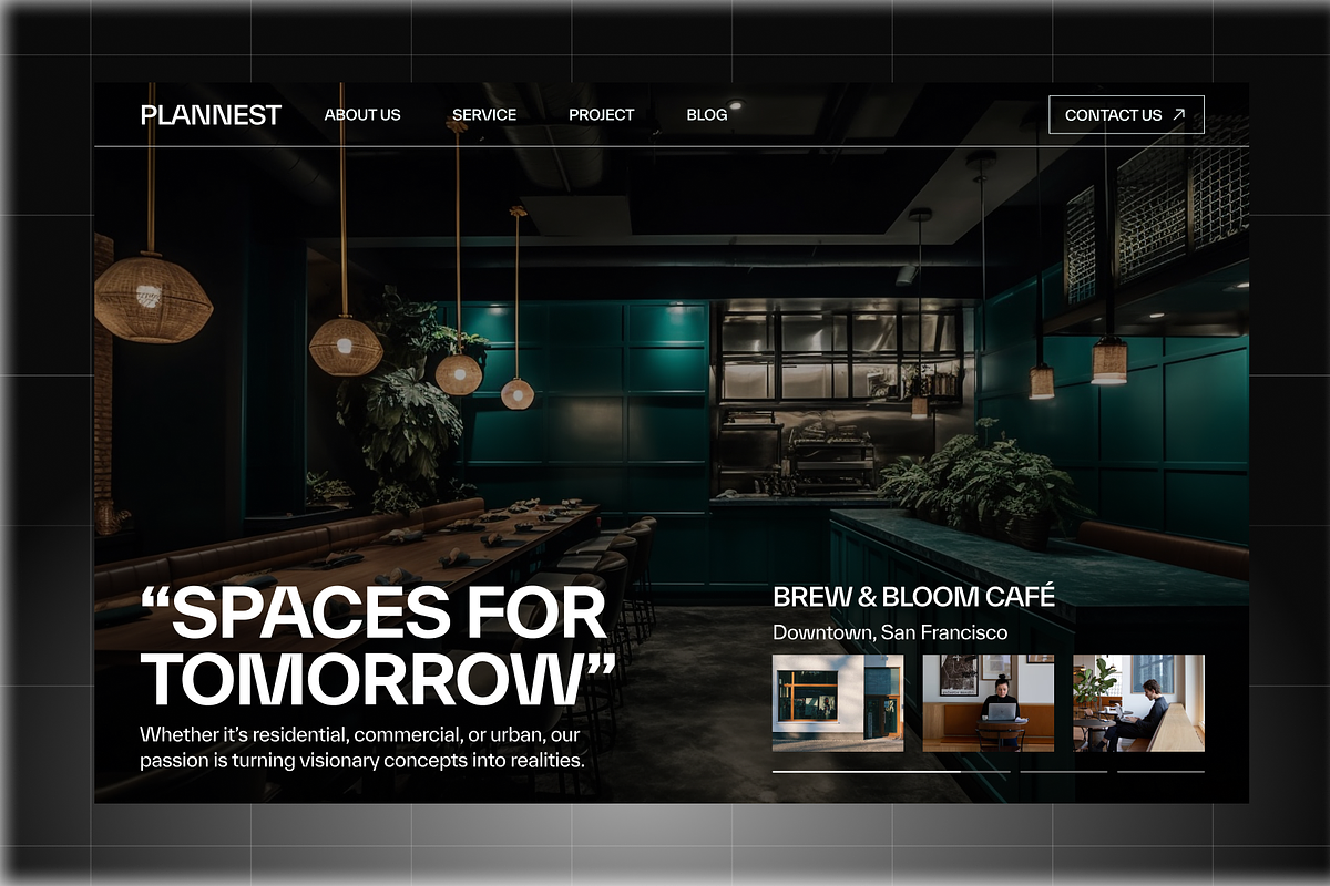 4 Unique Landing Pages Concept, an UI Kit Template by MUIs (Photo 4 of 5)