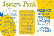 Lemon Frost  Playful Font TRIO, a Handwritten Font by AnMark (Thumbnail 16 of 17)