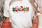 Christmas Teacher PNG, an Illustration by Craft Nest (Thumbnail 2 of 6)