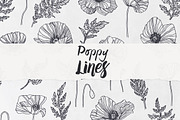 Poppy Lines, an Illustration by Petite Salade (Thumbnail 1 of 2)