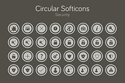 Circular Softicons - Security, an Icon by GLXY (Thumbnail 1 of 2)