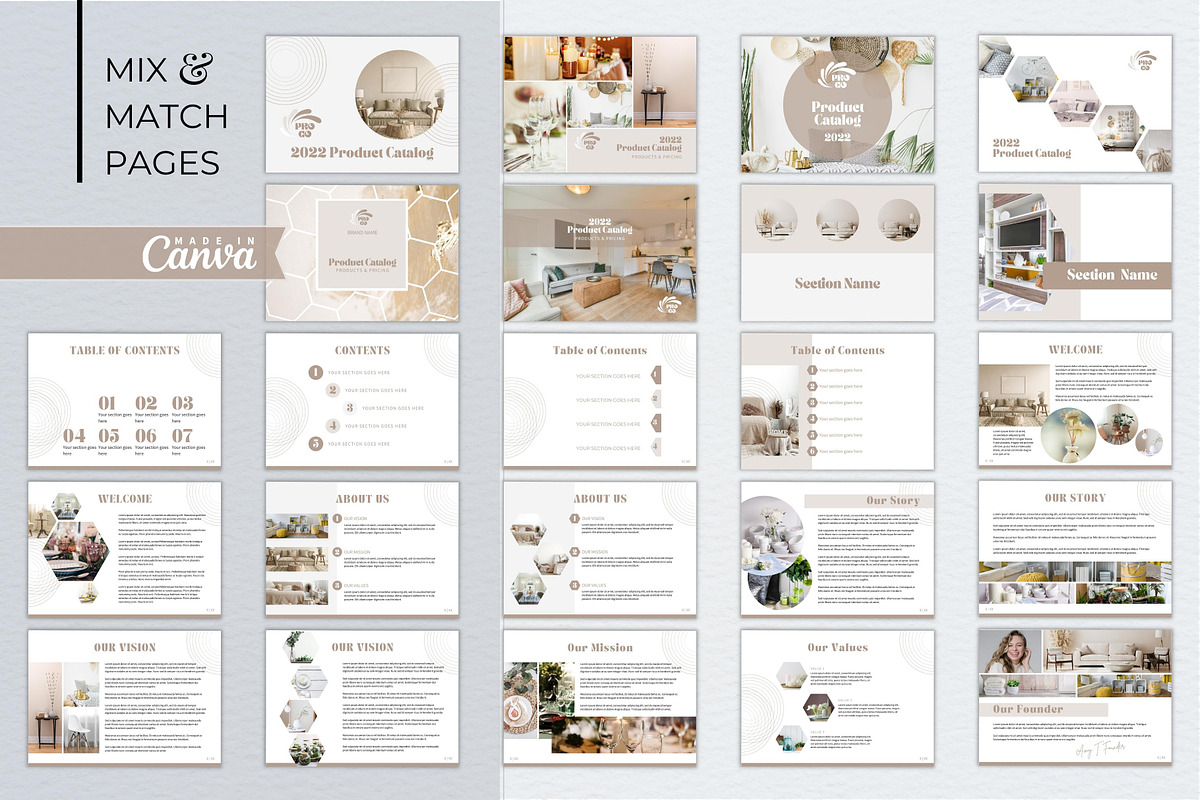 Product Catalog Canva Template, a Magazine Template by B2 Studio (Photo 6 of 12)