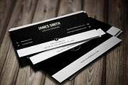 Black & White Minimal Business Card3, a Business Card Template by PSD Storm (Thumbnail 4 of 6)