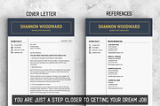 Elegant RESUME Template // Woodward, a Resume Template by LevelUpResume (Thumbnail 5 of 5)