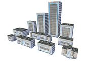 Modern Buildings, an Architecture 3D Model by Beatheart Creative Studio (Thumbnail 2 of 12)