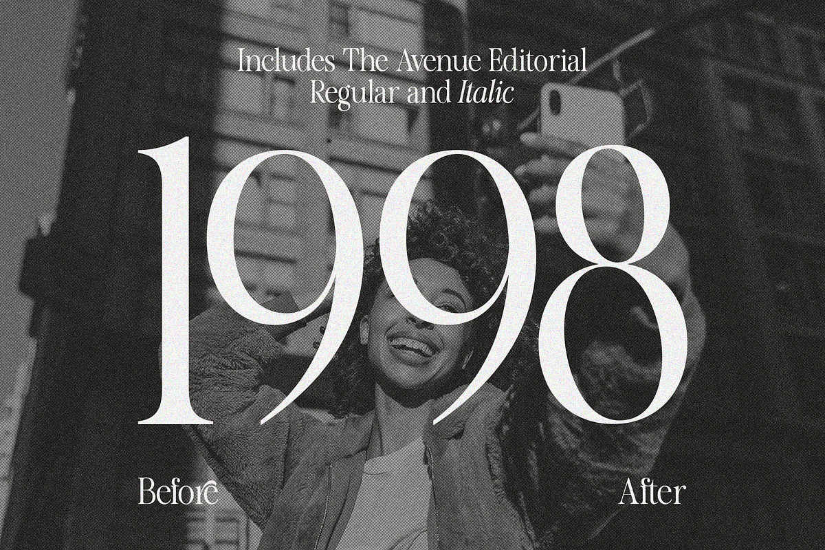 The Avenue Editorial, a Serif Font by Zane Studio (Photo 12 of 19)
