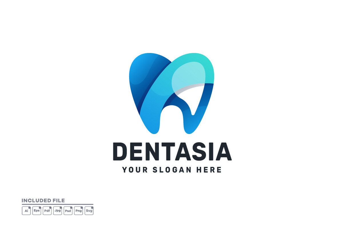 Dental Clinic Tooth Gradient Logo, a Branding & Logo Template by yuanesei