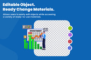 Financial Growth 3D Illustration Set, a 3D by novia99design (Thumbnail 5 of 6)