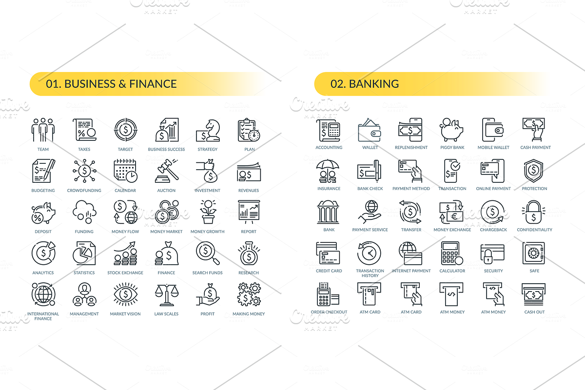 Icon Pack, an Icon by Kalash (Photo 5 of 30)