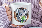 Funny Animals in Hole Clipart Bundle, an Illustration by DreamCafeArt (Thumbnail 8 of 8)